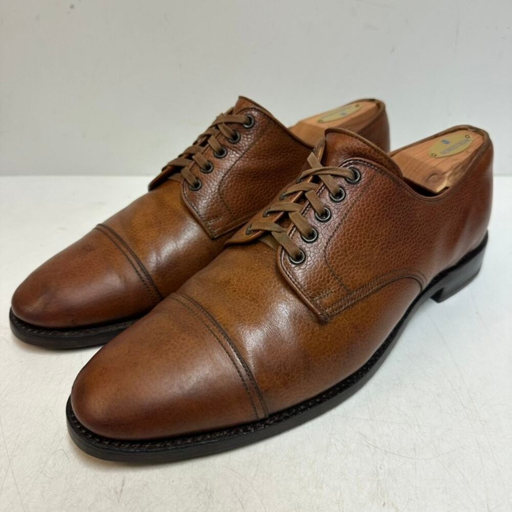 FULLY RESOLED Crockett & Jones x Ralph Lauren Derby Bench Made in England 10 D